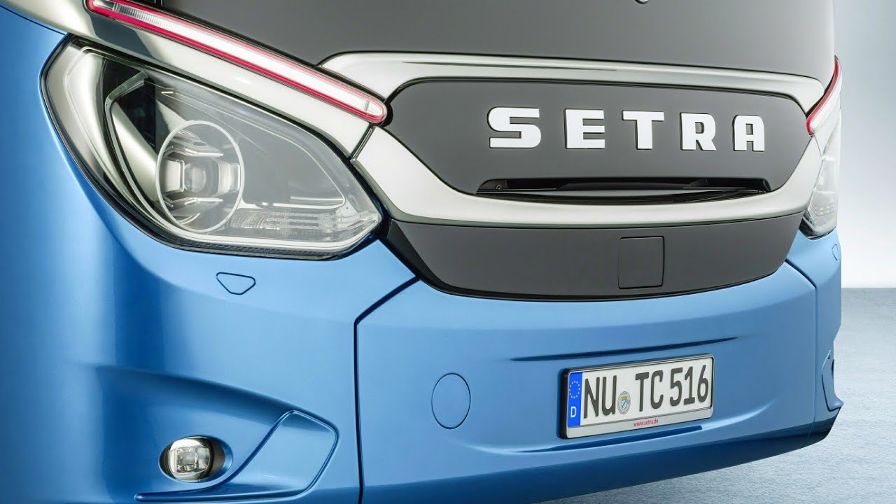 SETRA TopClass – Luxury Bus, Comes with Fragrance Generator, Panoramic Roof and a Mini Restroom