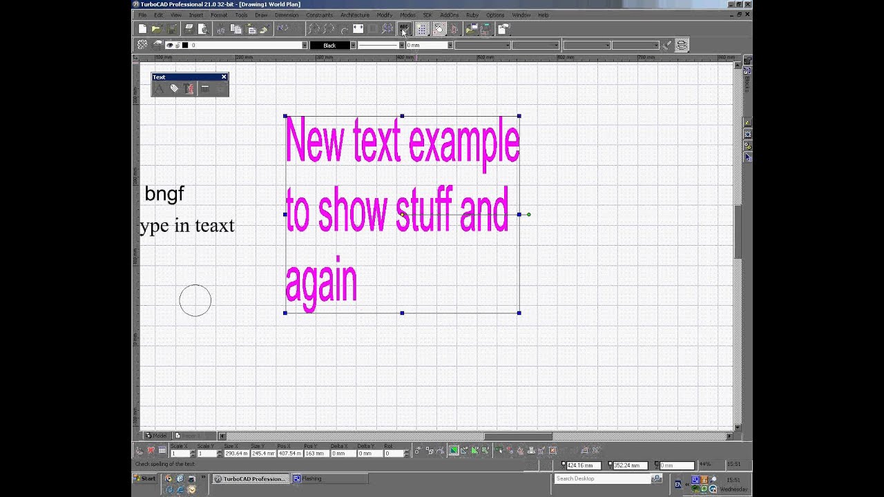 Inserting Text