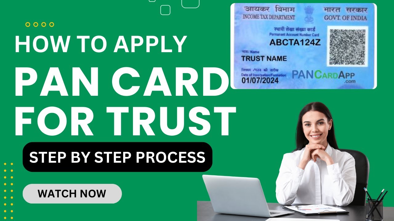 How to Apply PAN Card for Trust Online | Step-by-Step Guide (2025)