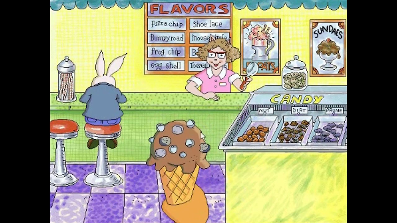 Arthur's Reading Race Ice Cream Race