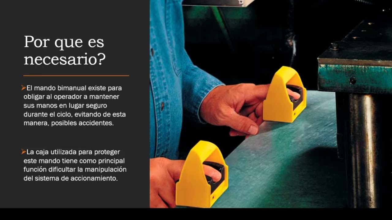 Contro Bimanual de seguridad