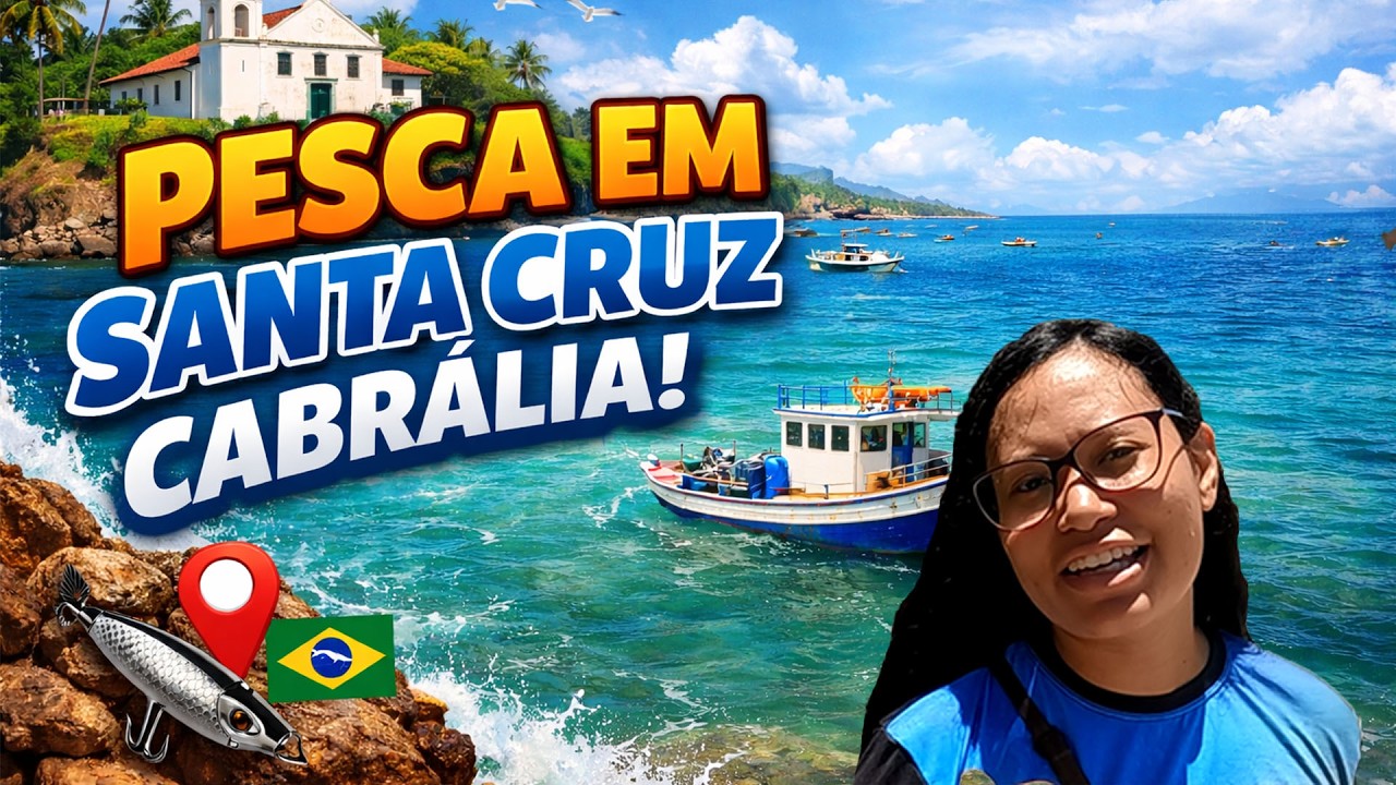 Será que deu peixe? Pesca em Santa Cruz Cabrália!