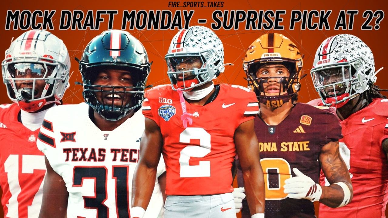 Mock Draft Monday! The Browns LOAD up for Shedeur, and Josh Allen gets a WR!