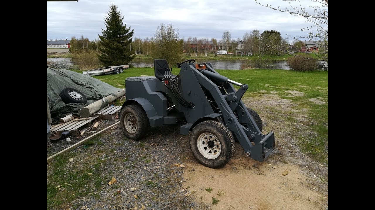 Homemade wheel loader project Part 3