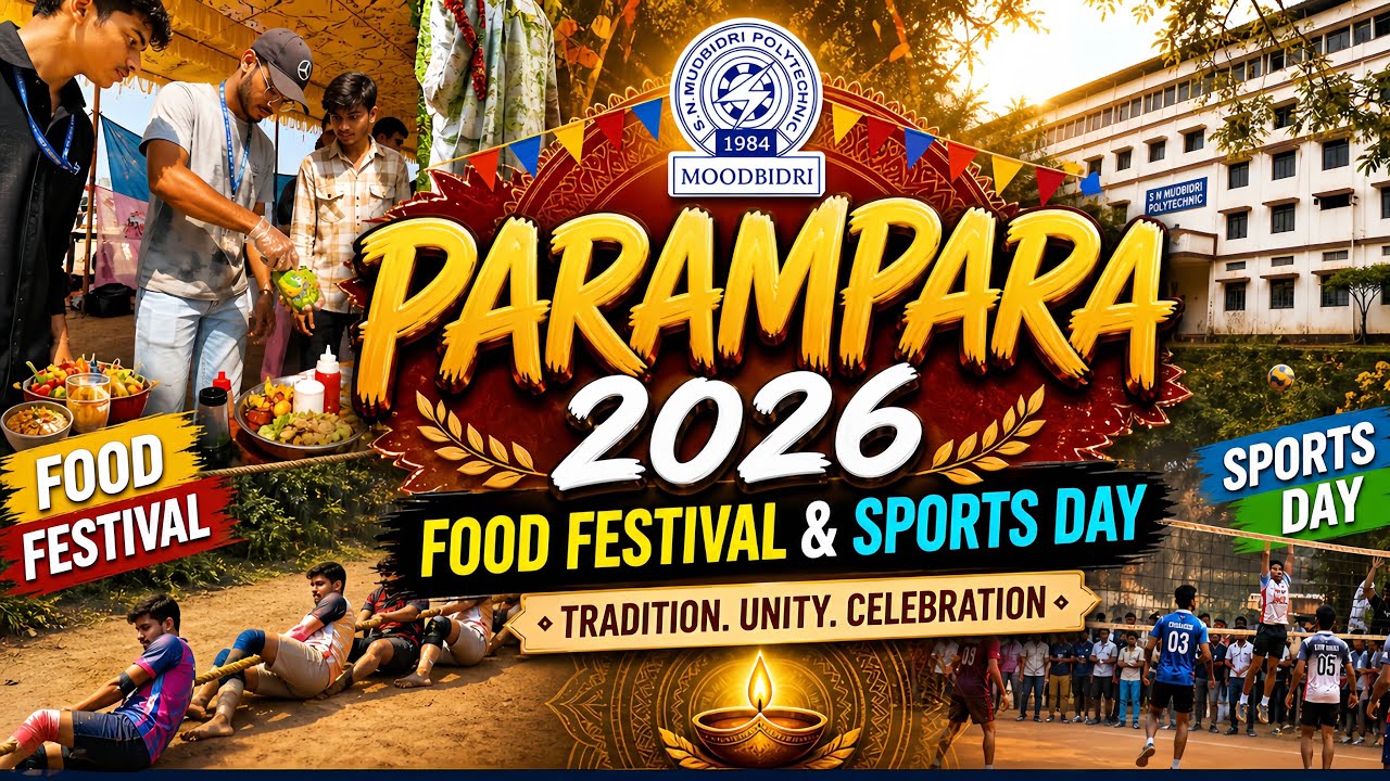 SRI MAHAVEERA COLLEGE MOODBIDRI || SN Moodbidri polytechnic || Parampara 2026 || Moodbidri.