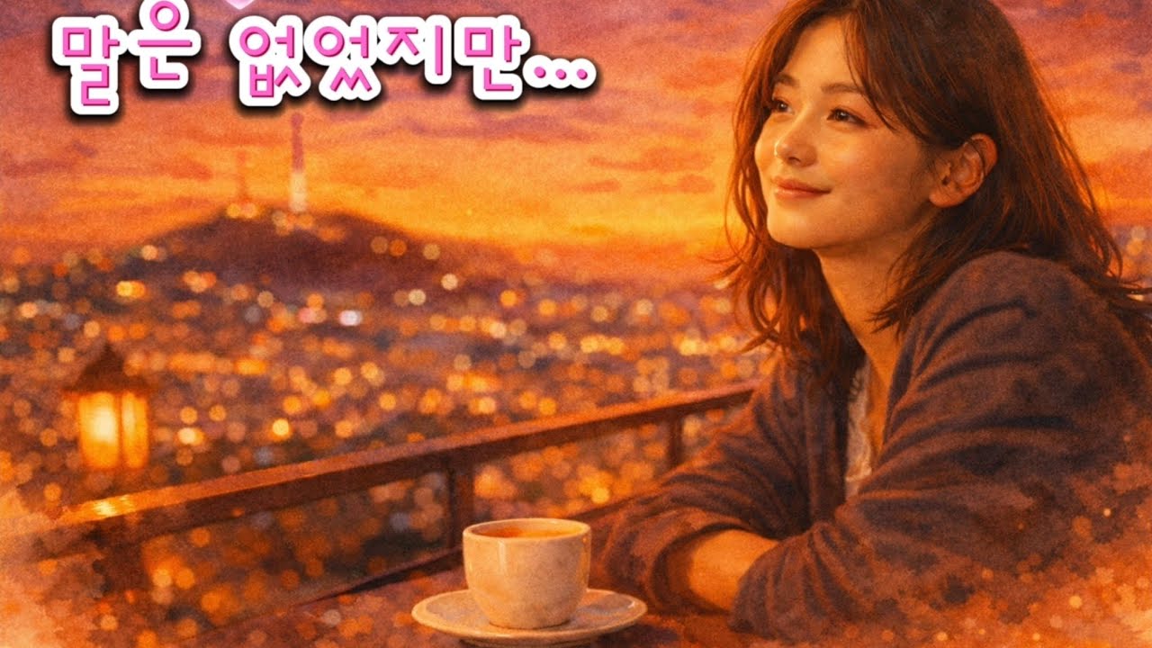 [7080 감성] 말을 하지 못했던 마음,흩어질까 봐 천천히 걷던 밤,