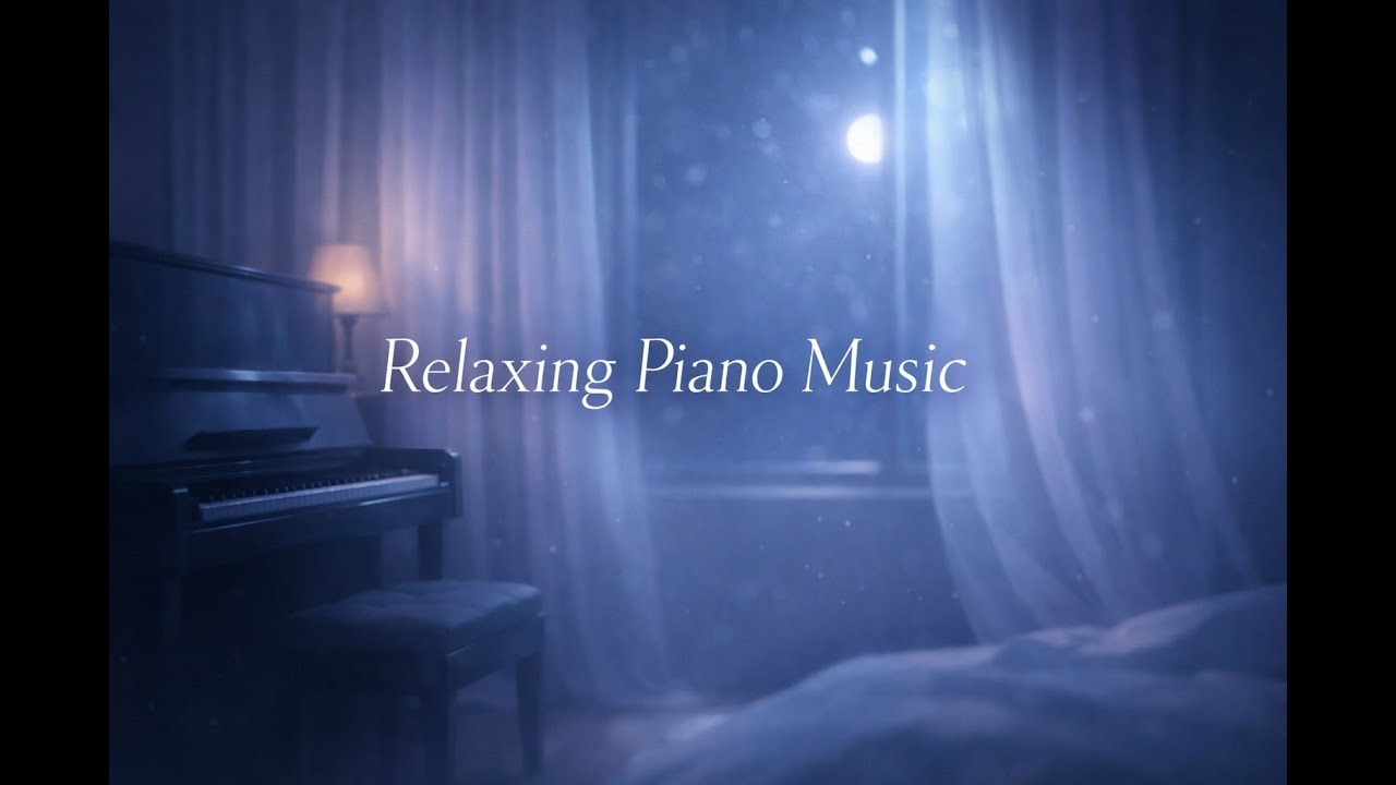 Relaxing Piano Music for Stress Relief & Deep Relaxation _ Calm Piano Background Music