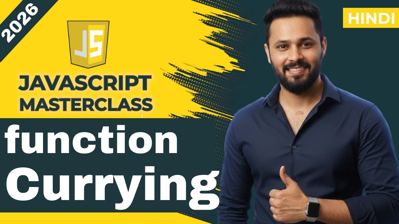 JavaScript Tutorial in Hindi #40 Currying Explained Simply #javascript #javascripttutorial