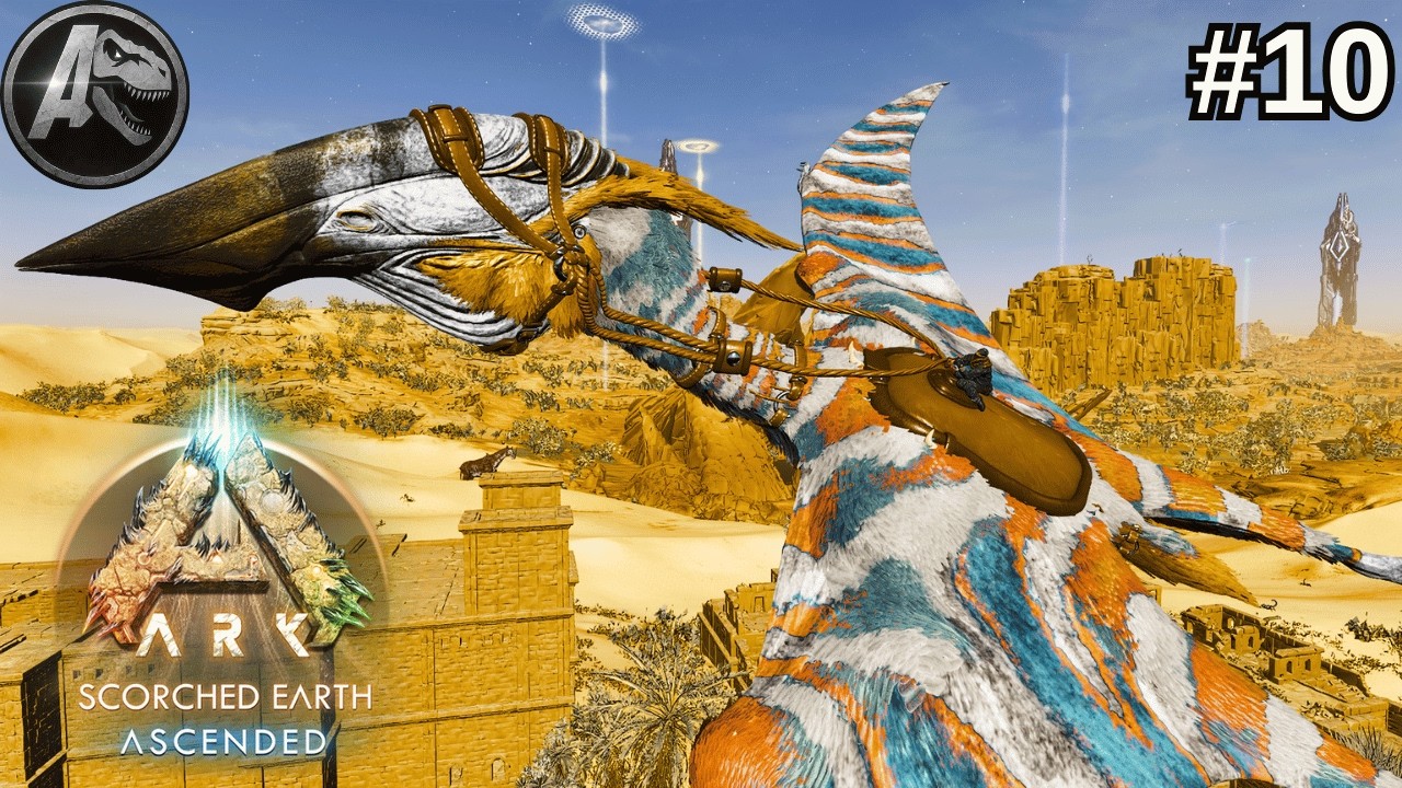 DEVASA HATZEGOPTERYX’İ EVCİLLEŞTİRDİM! | ARK Ascended: Scorched Earth #10