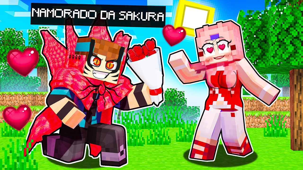 ESTOU NAMORANDO a SAKURA no MINECRAFT!