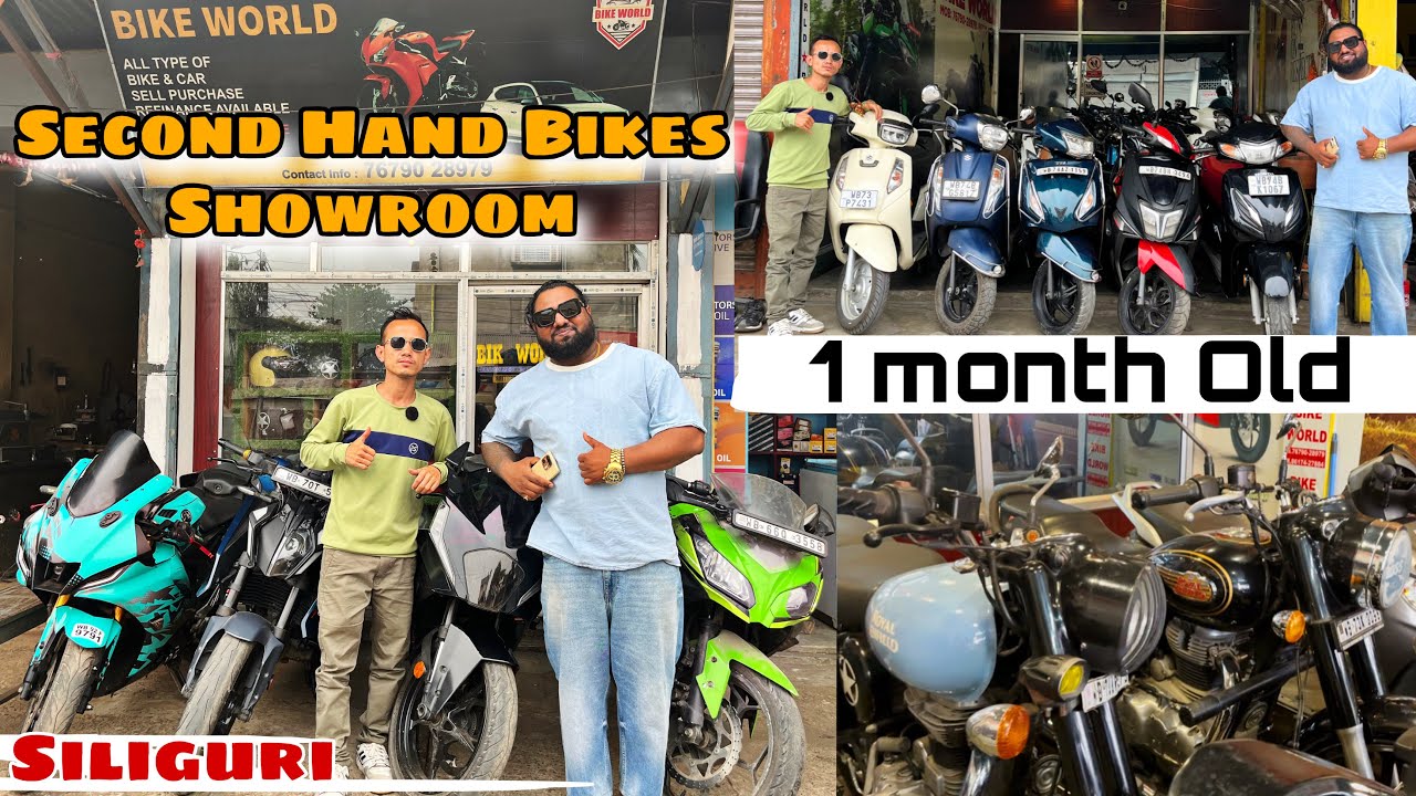 Cheapest Price 😱😍 || Bike World Second hand bikes , scooty Showroom 🔥 || Siliguri second hand bikes