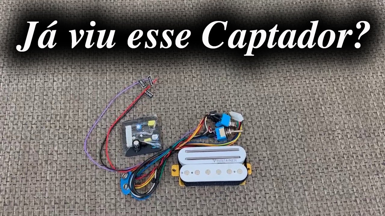 Já viu esse captador??
