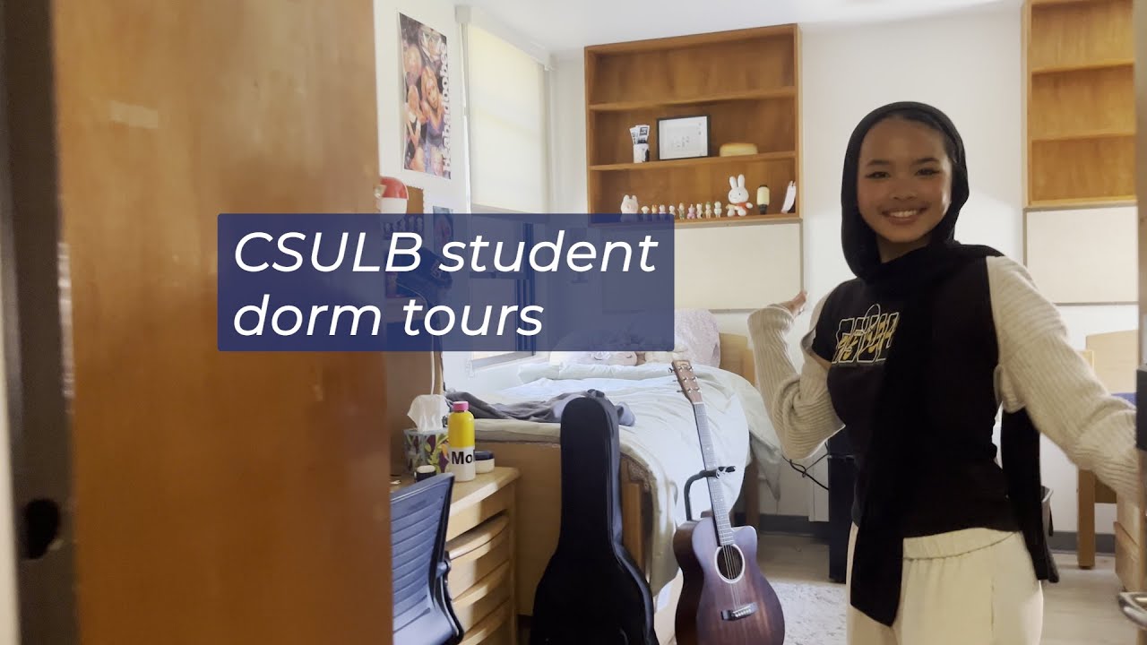 CSULB students give dorm tours during the fall 2025 semester