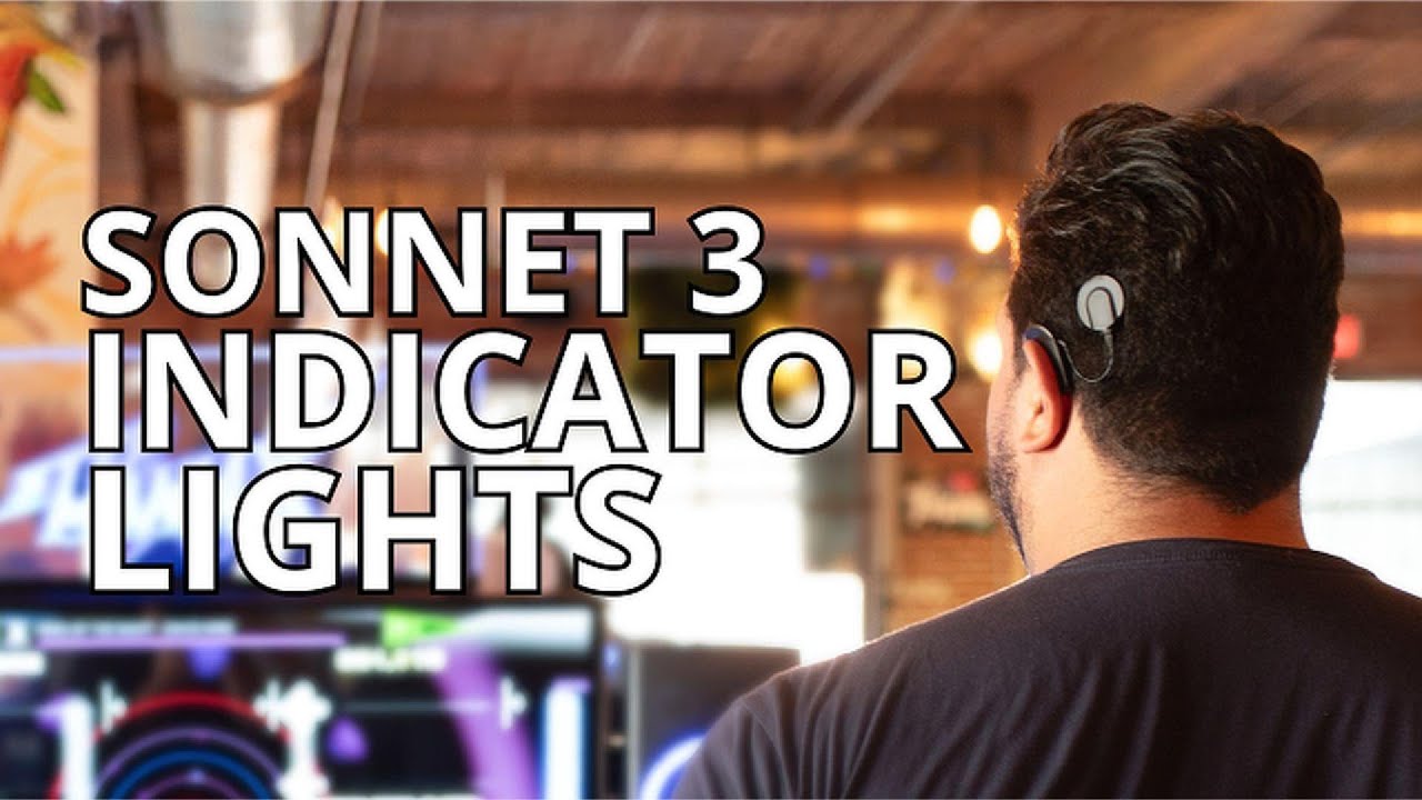 Quick Guide SONNET 3: Indicator Light Patterns | HearLIFE Singapore