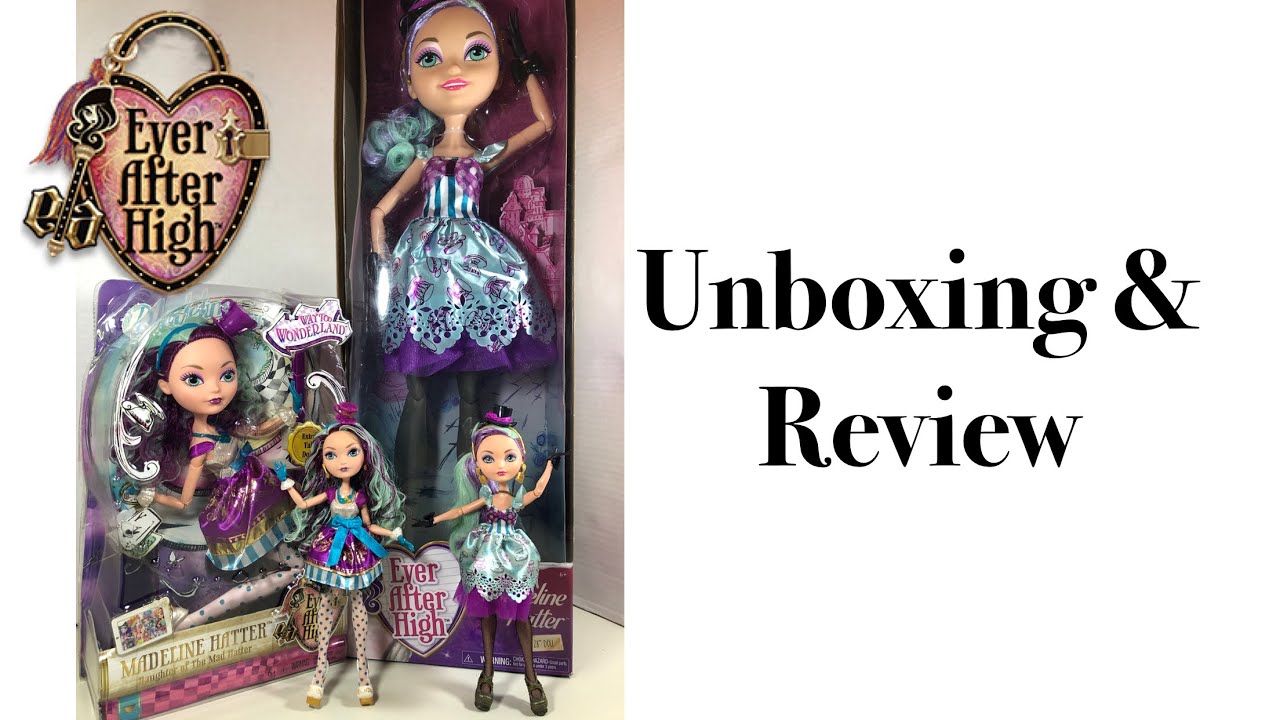 EAH 17 inch & 28 inch Madeline Hatter Dolls