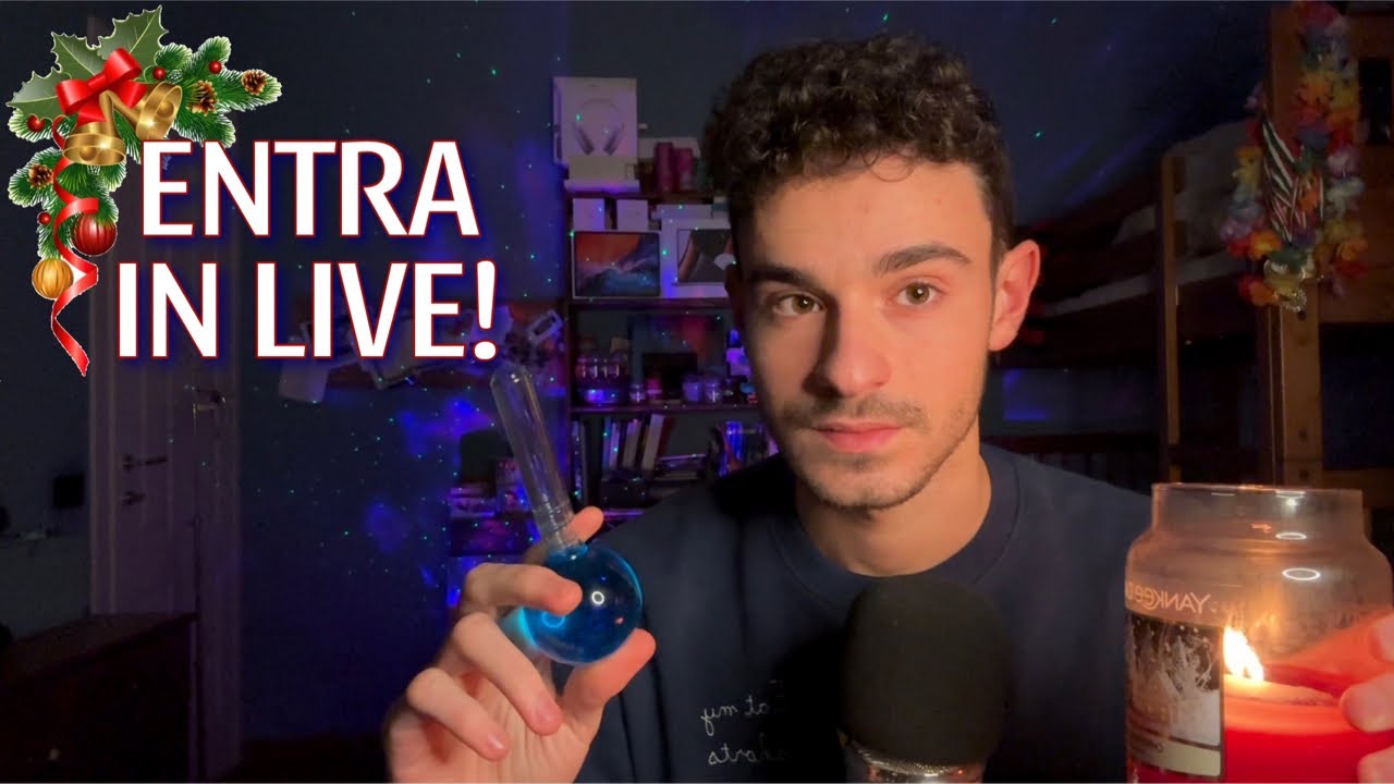 ENTRA IN LIVE E RILASSATI 🎄🫶🏻 | Marco Asmr