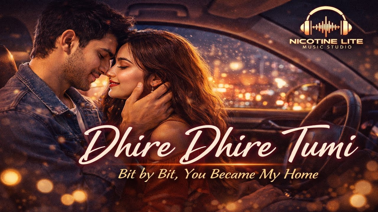 Dhire Dhire Tumi (ধীরে ধীরে তুমি) | A Soft Romantic Bangla Song