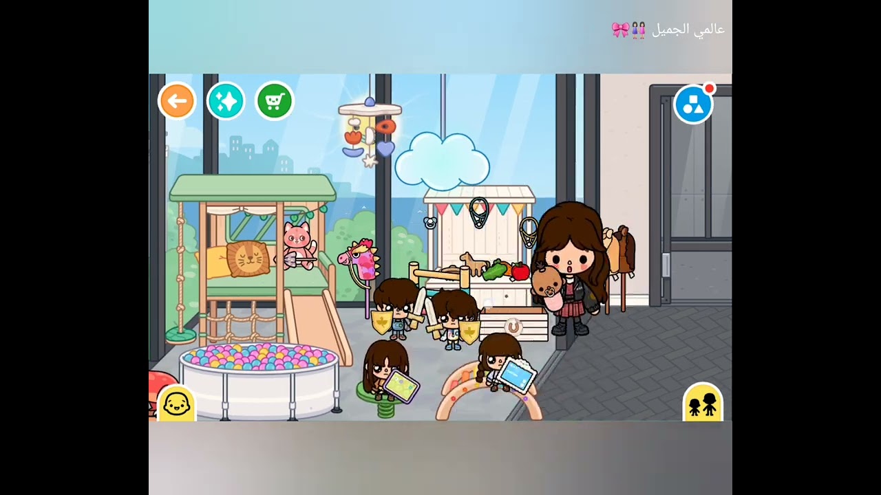 زياره خالتي بعد شهور ☺️جزء الاول🫡صار عندي ضيفه تتوقعو مين🤔😶‍🌫️🎀