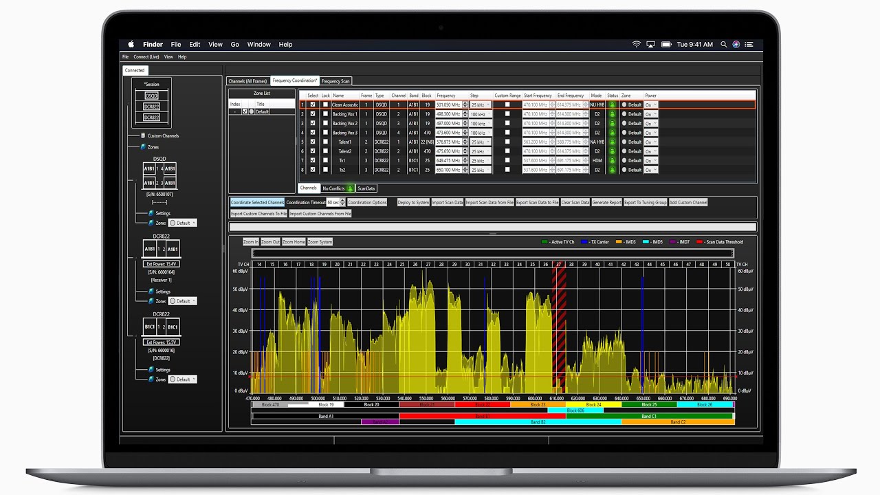 Lectrosonics Wireless Designer Software Quick Start Guide