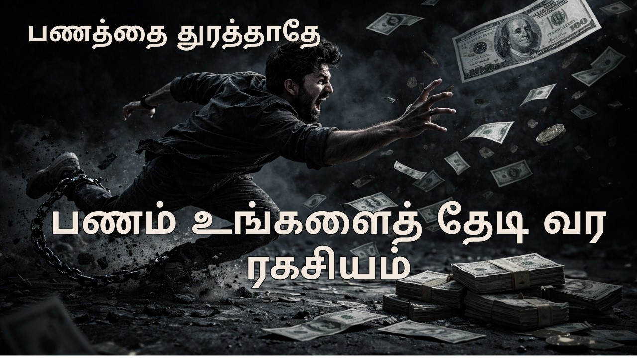பணத்தை துரத்தாதீர்கள் - பணம் உங்களைத் தேடி வரச் செய்யும் பிரபஞ்ச ரகசியம் #viral #money #facts
