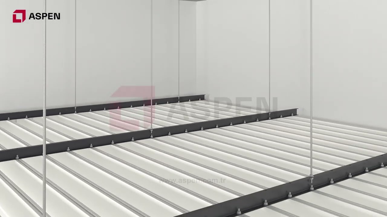INTEGRA | Lineer Baffle Sistem A Asma Tavan Uygulama / Linear Baffle System A Ceiling Installation