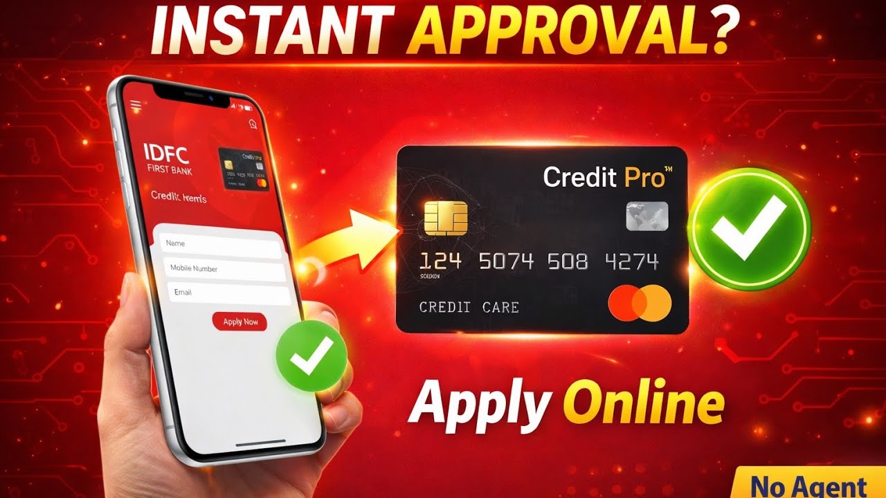 APPLY NOW ! IDFC Credit Pro Credit Card Instant Approval in 2026