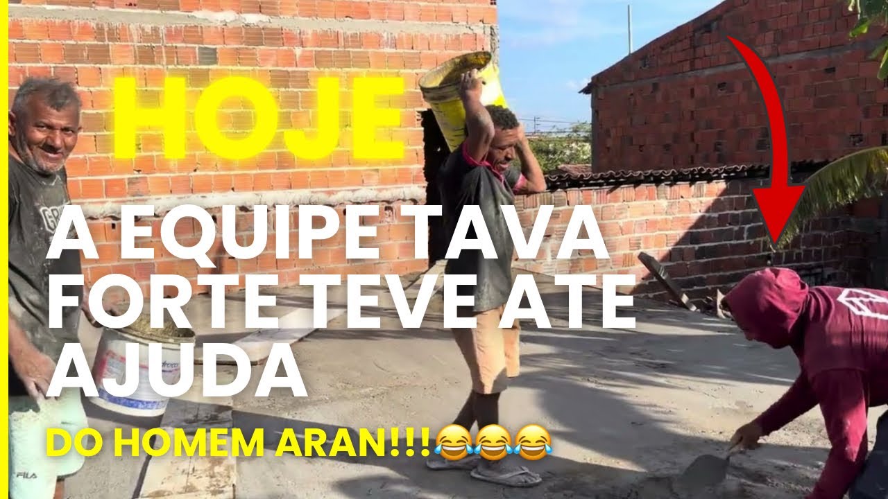Hoje a equipe tá for!!!!