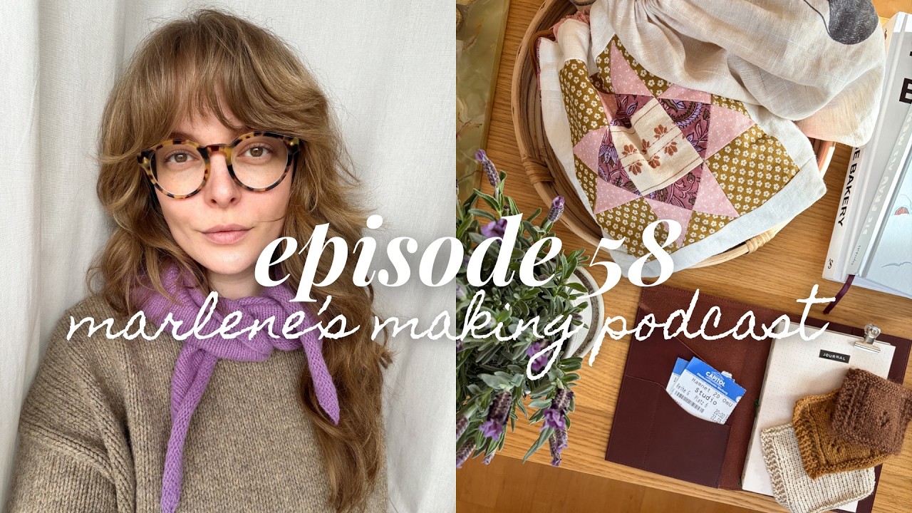 Текущие проекты в процессе работы, весенние планы и вдохновение &mdash; эпизод 58 подкаста Марлен о тво...