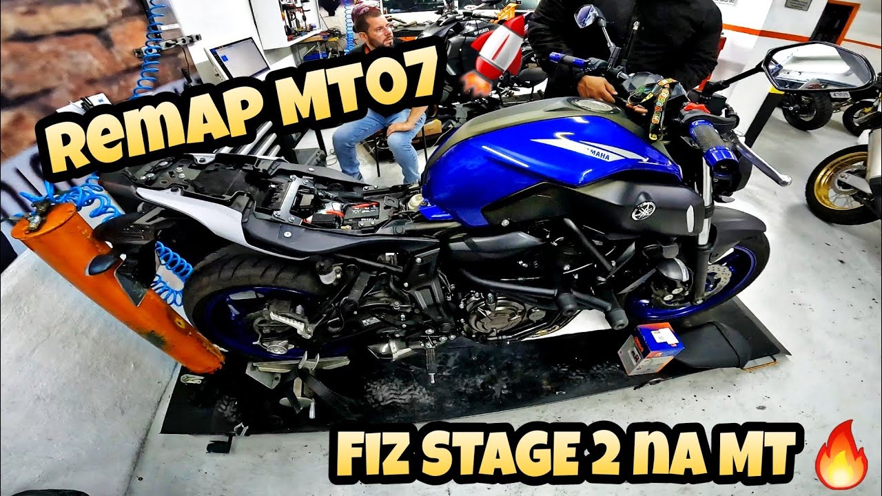 REMAP NA MT07 COMO VOCÊ NUNCA VIU! FIZ STAGE 2 NA MT07! NÃO FAÇA REMAP NA 07 ANTES DE VER ESSE VÍDEO