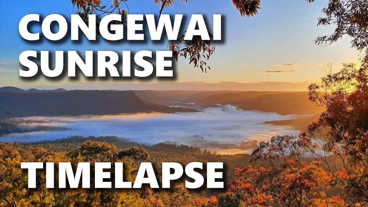 Congewai Sunrise Timelapse
