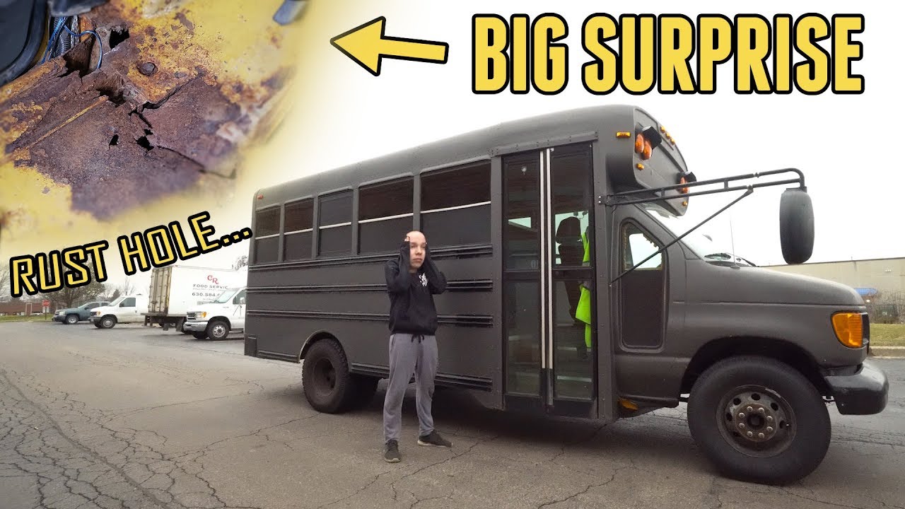 The ADVENTURE BUS was Hiding a BIG SURPRISE... (Finishing the Seats)