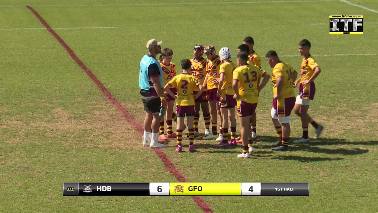 2025 Grand Final Under 13 Division 1 -  Hills District Bulls Vs Guildford Owls