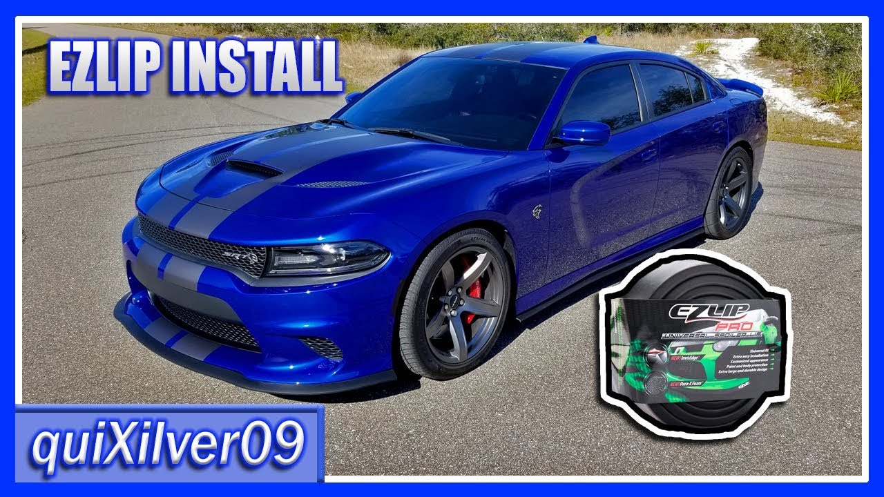 EZ Lip Pro Install On My Charger Hellcat 👍