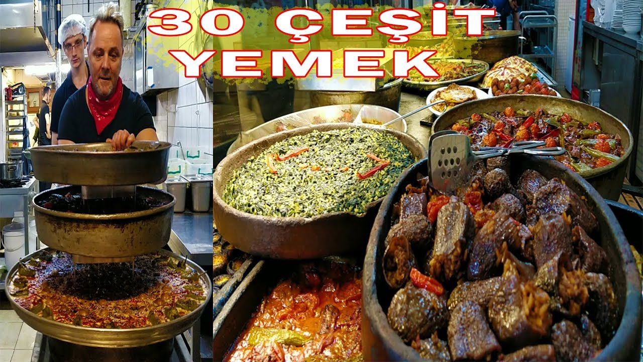 BURSA 'NIN EN LEZZETLİ YEMEKLERİ BURDA !! Her gün 30 ÇEŞİT YEMEK | Rumeli Kardeşler Esnaf Lokantası