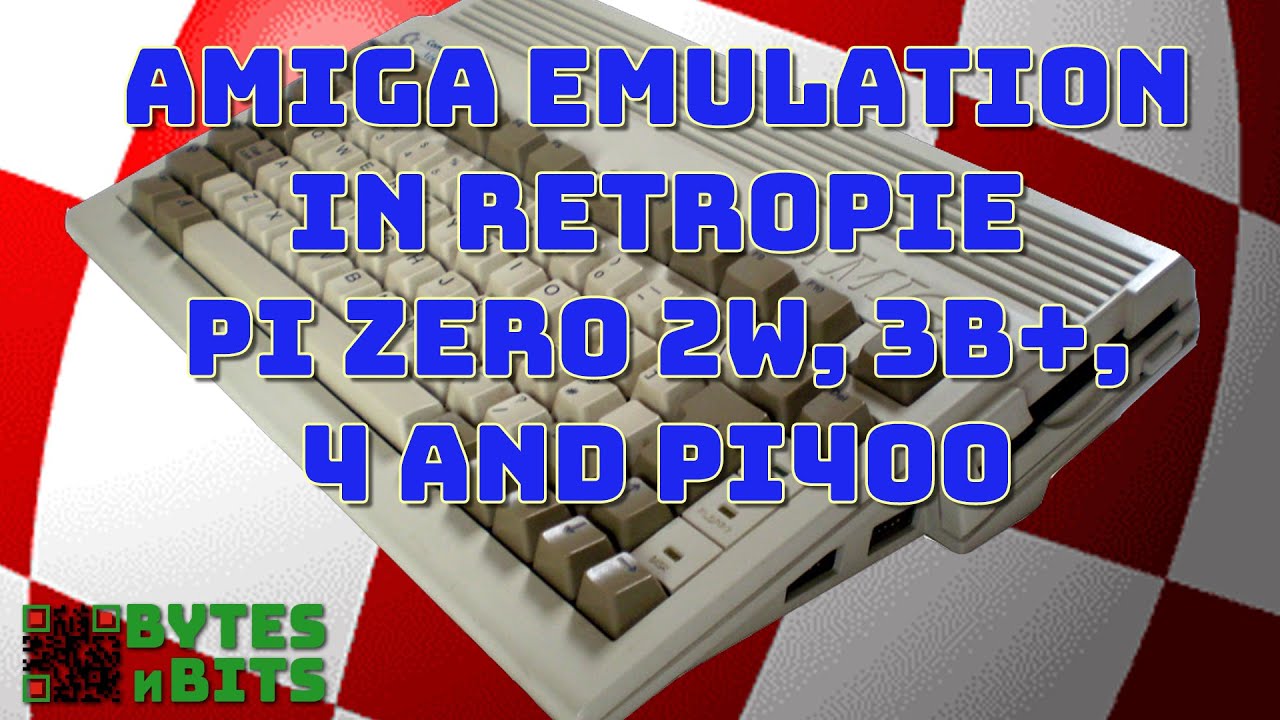 Эмуляция Amiga в RetroPie с использованием Pi Zero 2W, 3, 4 или 400