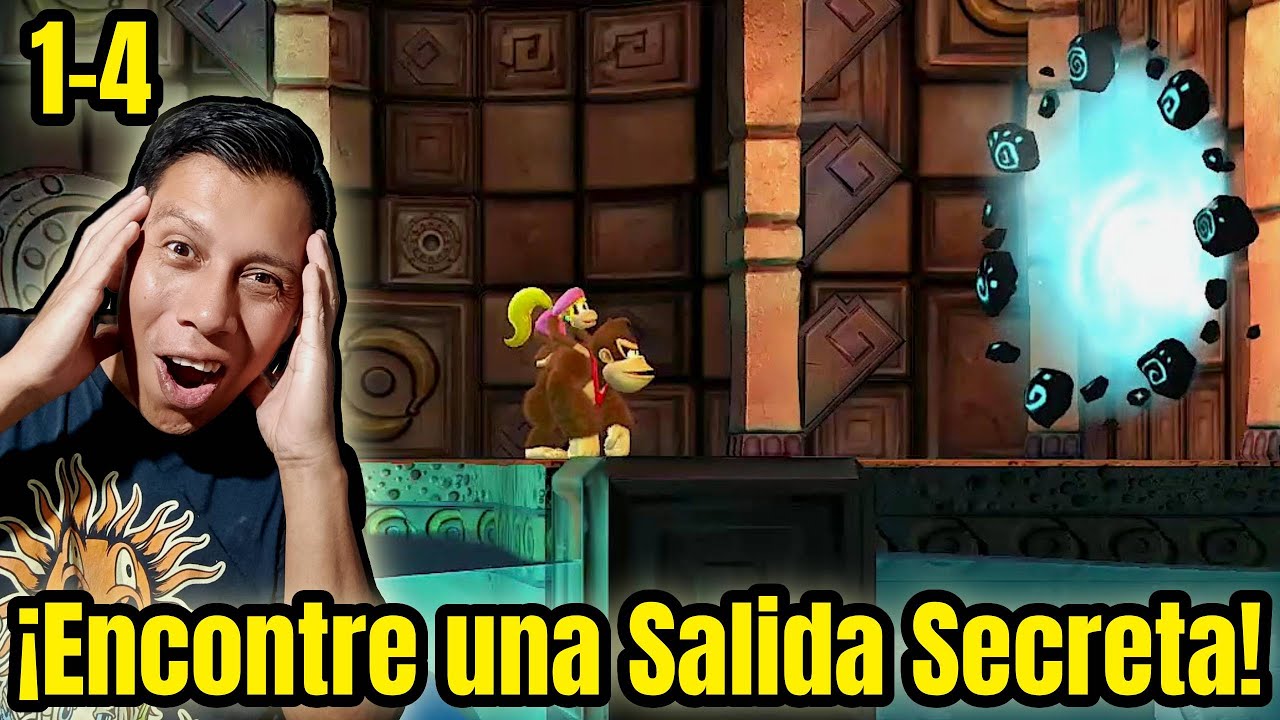 &iexcl;NO IMAGINAS D&Oacute;NDE EST&Aacute;! 😱 Salida secreta del Nivel 4-1 &ndash; Donkey Kong Tropical Freeze
