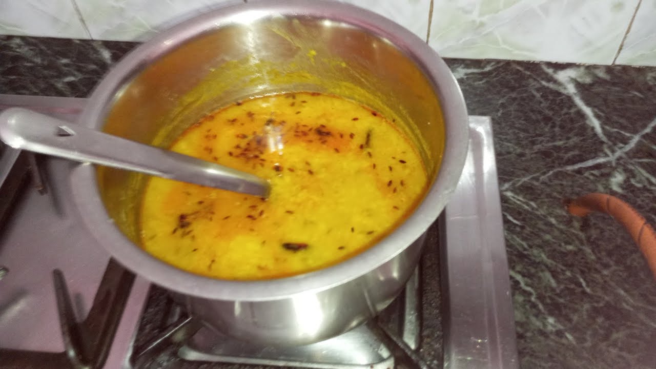 भगौने या पतीले में अरहर की दाल बनाने का तरीका। विना कुकुर के। daal ki recipe @manishiwithceartivity