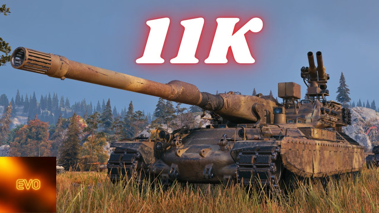 Rinoceronte 11K Damage 9 Kills & 60TP  13K Damage 9 Kills  World of Tanks