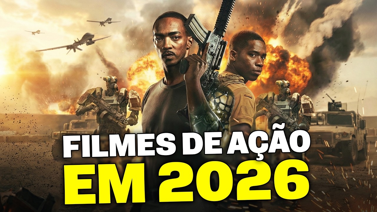 6 MELHORES FILMES DE AÇÃO PARA ASSISTIR EM 2026!