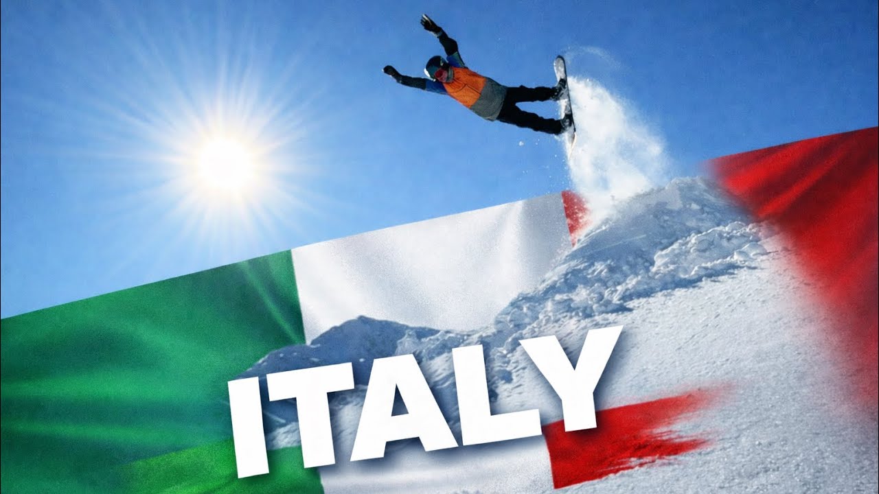 WE WENT SNOWBOARDING IN ITALY🇮🇹❄️