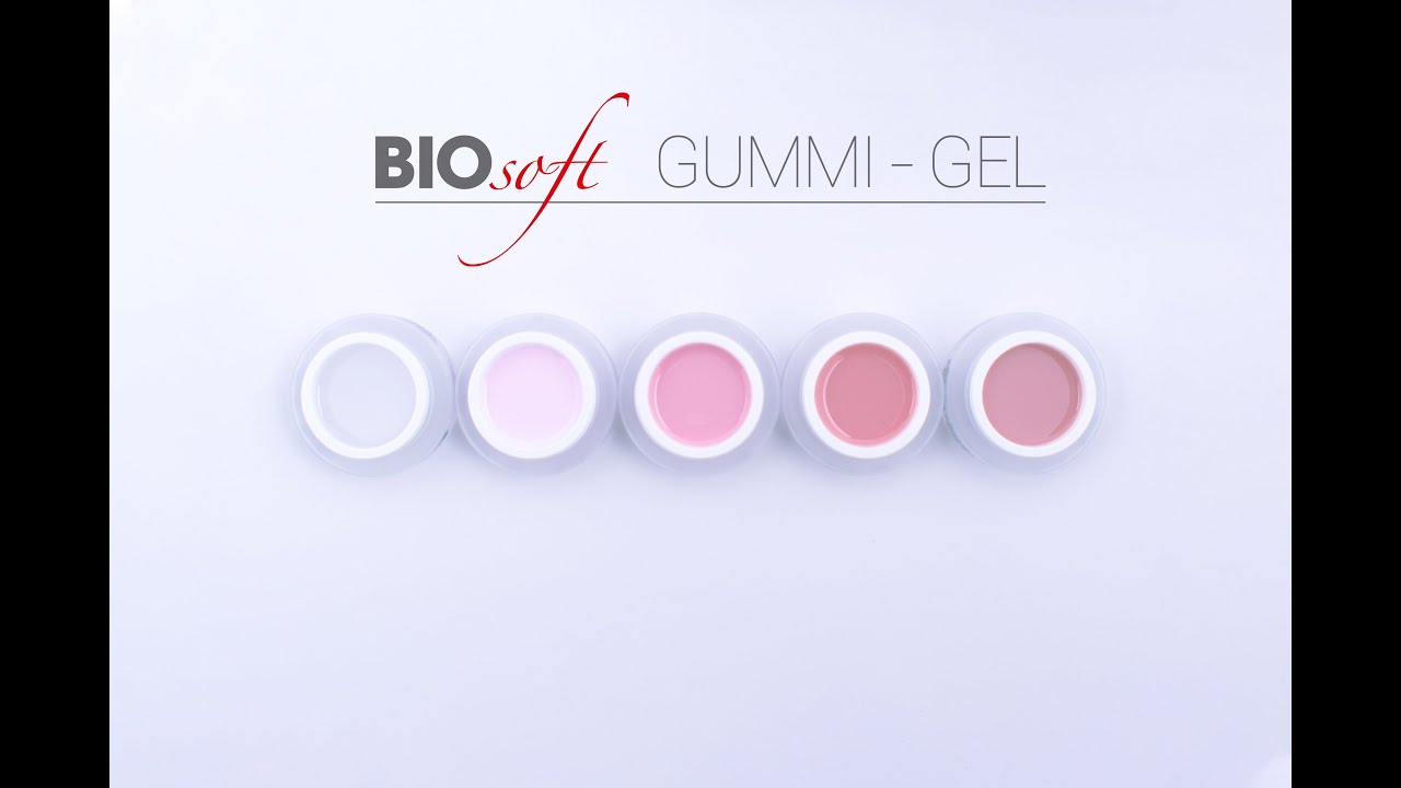 BioSoft Gummi Gel Aufbau-Gel - Neue Camouflage Farben