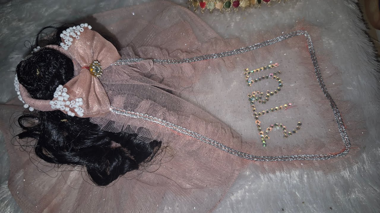 Radha Rani ki Hair Accessories Kaise Banaen | DIY Radha Rani Juda Shringar  |poojaashish official | 