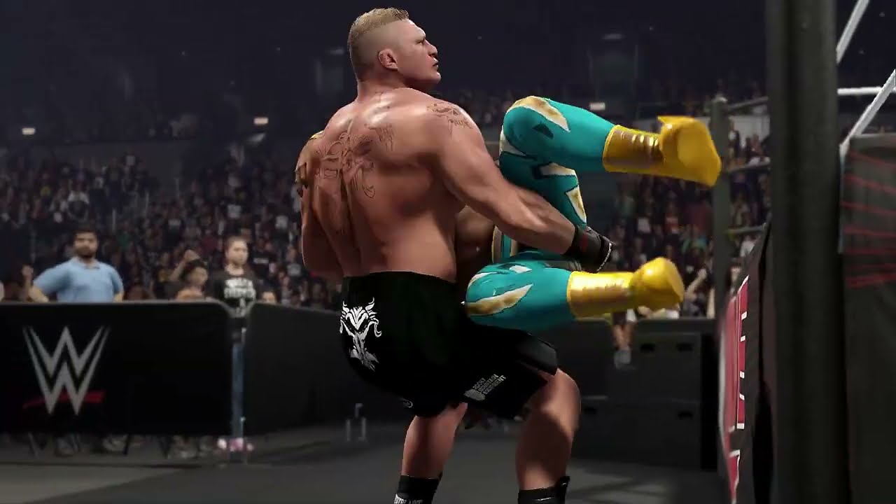 Брок Леснар против Син Кары | WWE | WWE 2K24 | Gamer Beast