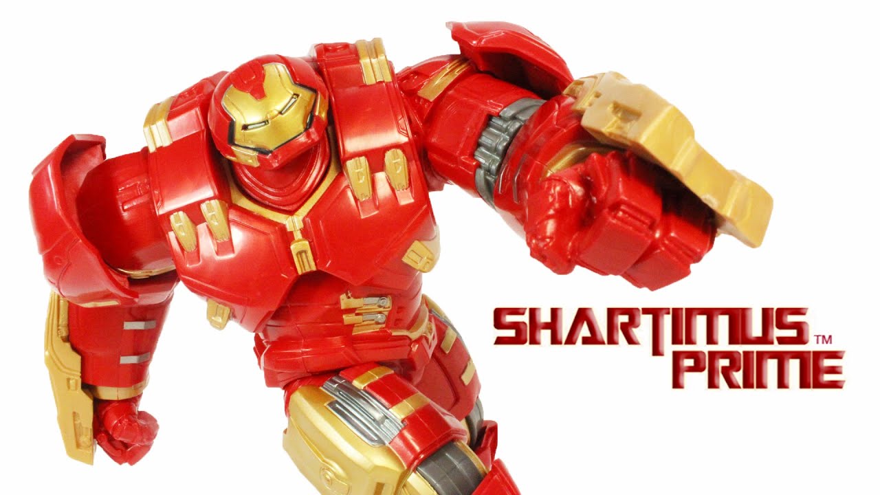 Marvel Legends Hulkbuster Iron Man Avengers Age of Ultron BuildAFigure BAF Toy Action Figure Review