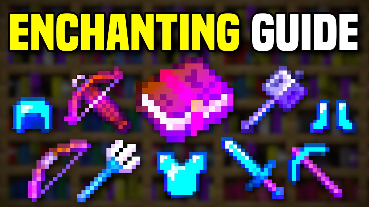 NEW BEST Minecraft Enchanting Guide 1.21 | Best Enchantments for EVERY Tool, Armor & Weapon