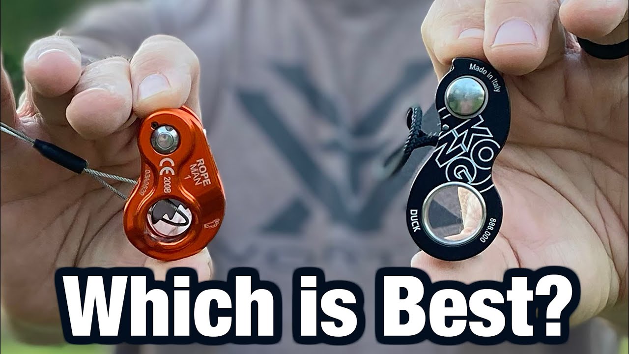 Ropeman 1 vs Kong Duck: Saddle Hunting Ascender Comparison