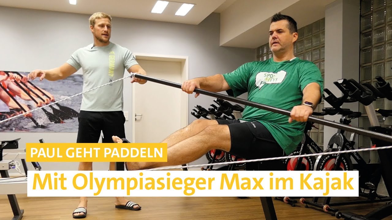 Paddeln im Kajak - Mit Olympiasieger Max Rendschmidt