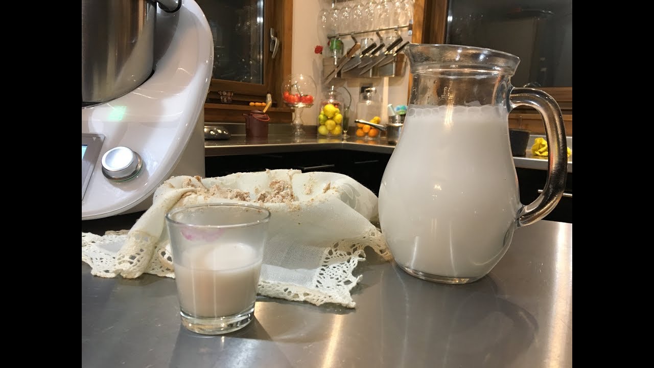 Leche de almendras con Thermomix ®
