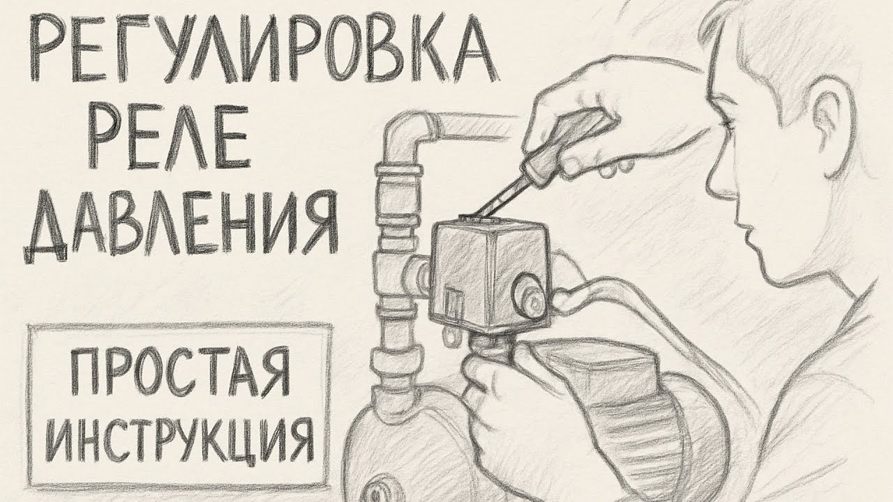 Регулировка реле давления на насосной станции: простая инструкция своими руками