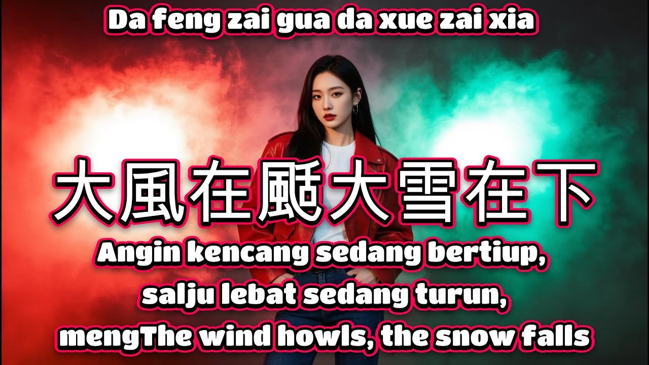 大風在颳大雪在下🎵演唱🎵王一佳（超好聽）cover🎵Da feng zai gua da xue zai xia
